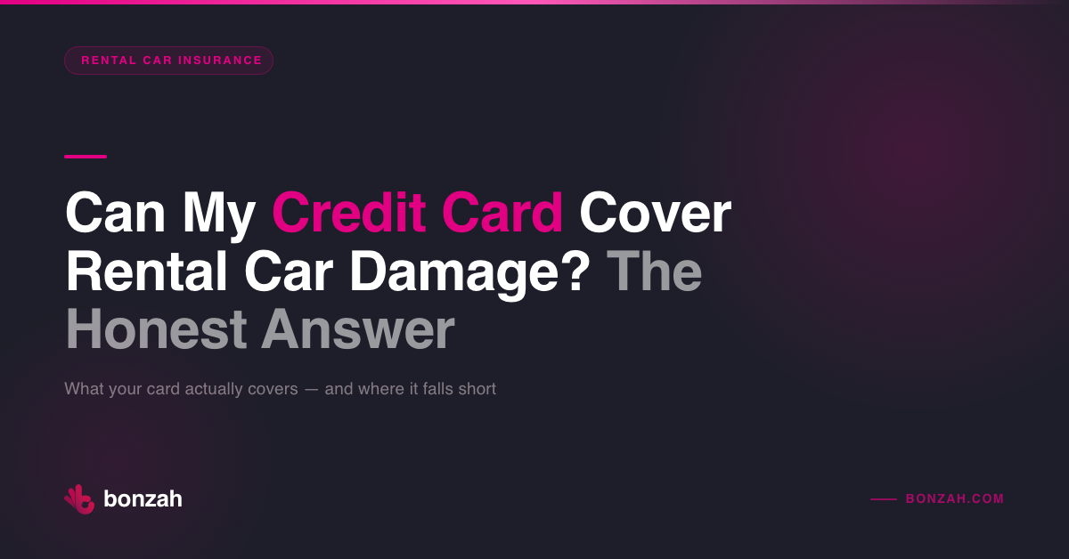 Can My Credit Card Cover Rental Car Damage?